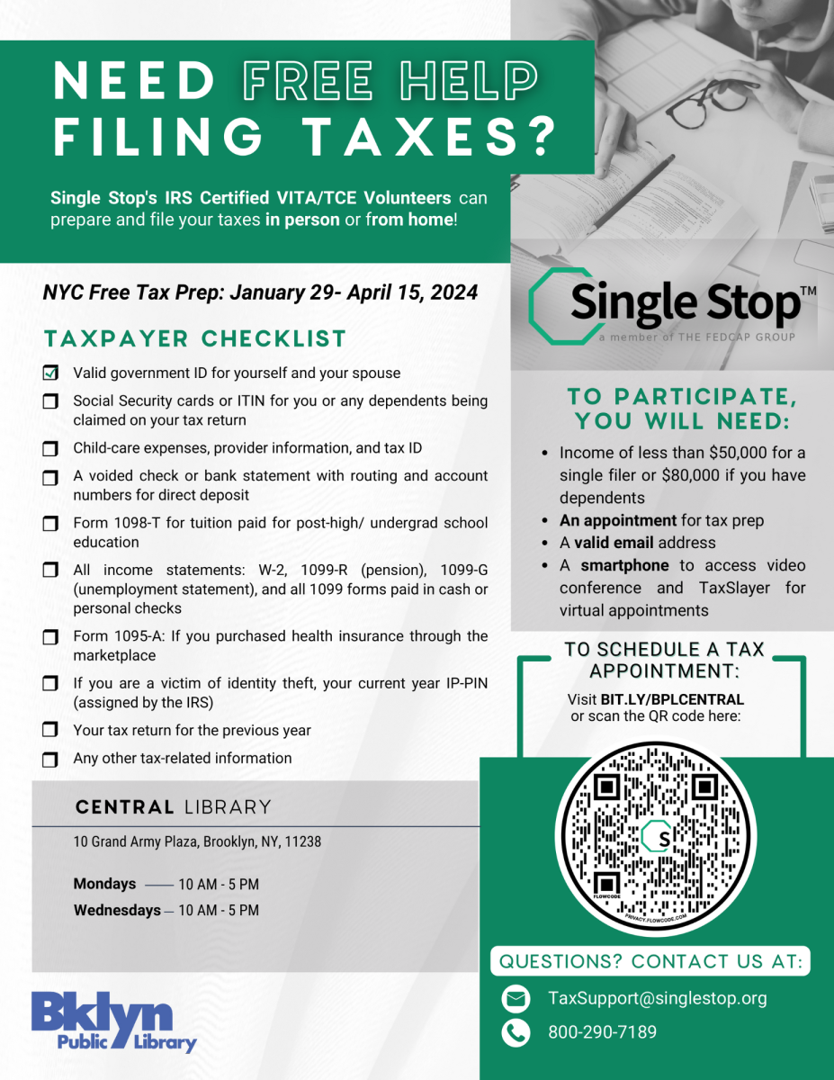 Single Stop Tax Prep - Central Branch