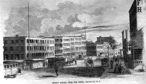 Fulton Street, from the ferry, Brooklyn, N.Y.