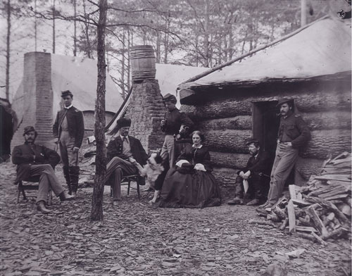 Winter quarters at Brandy Station