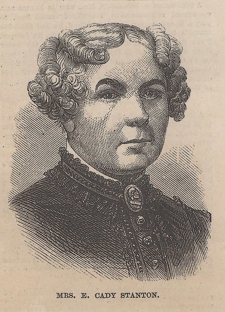 Portrait of Elizabeth Cady Stanton