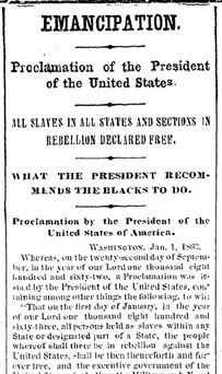 Emancipation Proclamation