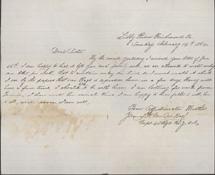 Letter by James W. Vanderhoef, February 14, 1864