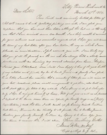 Letter by James W. Vanderhoef, March 27, 1864