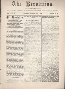 The Revolution newspaper
