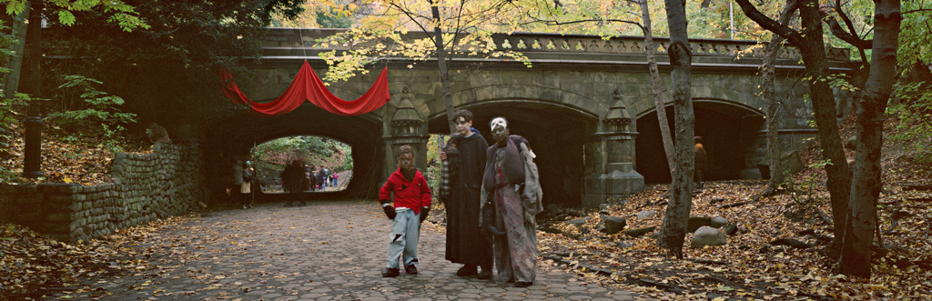 Halloween Panorama, 1992 by Larry Racioppo