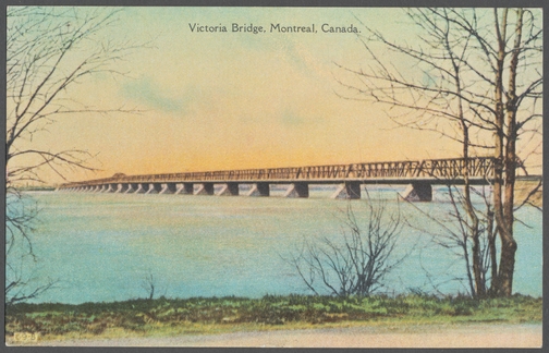 Victoria Bridge - © Bibliothèque et Archives nationales du Québec, © Héritage Montréal